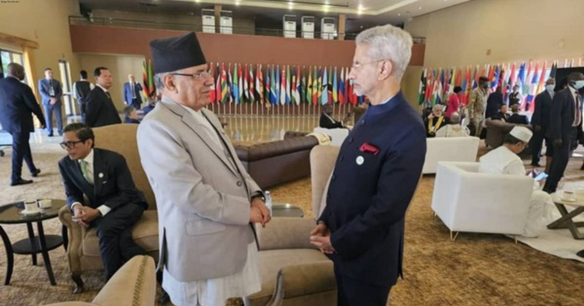 EAM Jaishankar meets Nepal PM on sidelines of 19th NAM Summit